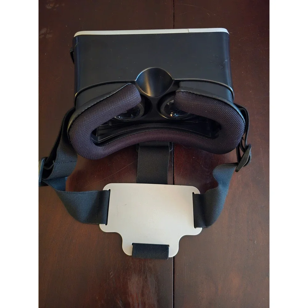 VR BOX Virtual Reality Glasses Headset White Black Adjustable‎ Strap
